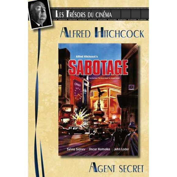 DVD - Film de Alfred Hitchcock en DVD Agent secret