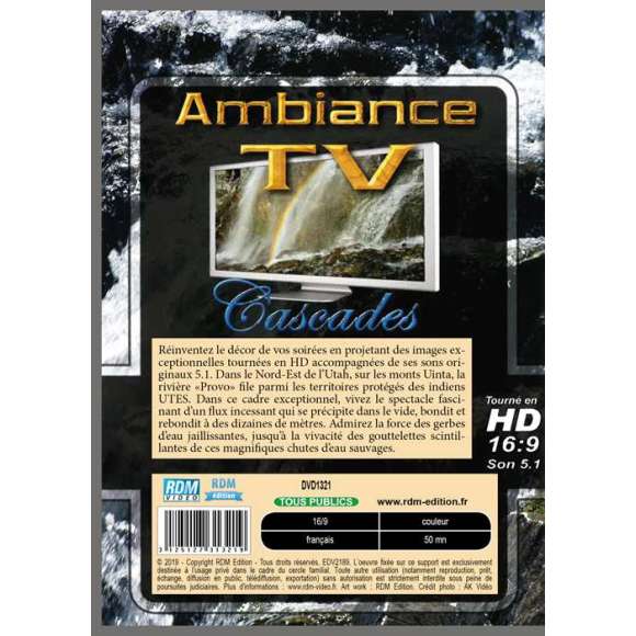 DVD - Film de  en DVD Ambiance TV - Cascades