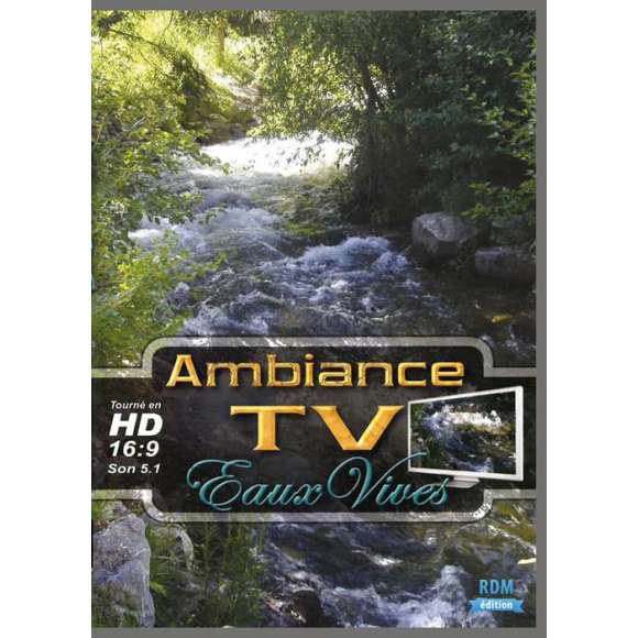 DVD - Film de  en DVD Ambiance TV - Eaux vives
