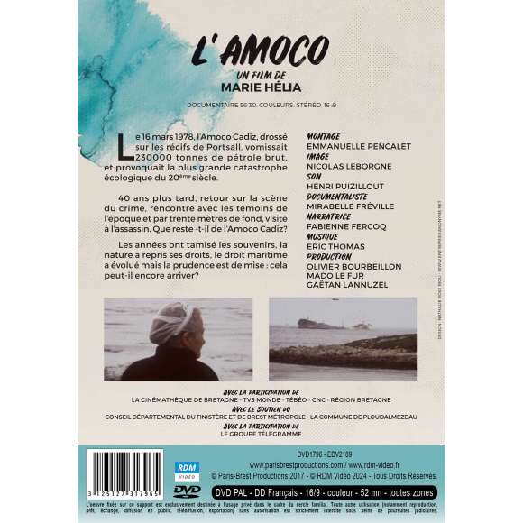 DVD - Film de Marie Hélia en DVD Amoco (L')