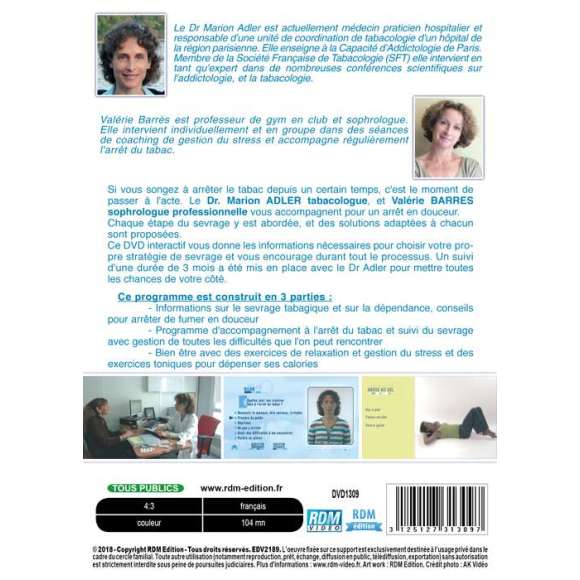 DVD - Film de  en DVD Arrêter le tabac en douceur