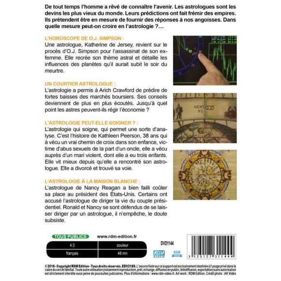 DVD - Film de  en DVD Astrologie en question (L')