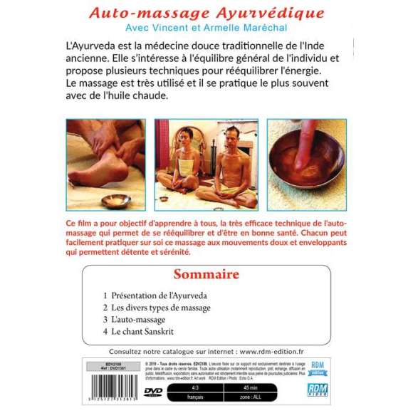 DVD - Film de  en DVD Auto-massage ayurvédique