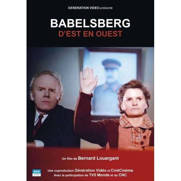 DVD - Film de Bernard Louargant en DVD Babelsberg d'est en ouest