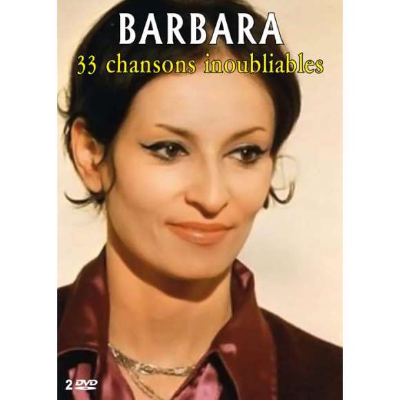 DVD - Film de  en DVD Barbara - 33 chansons inoubliables