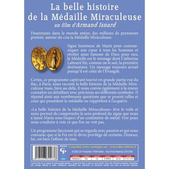 DVD - Film de Armand Isnard en DVD Belle histoire de la Médaille Miraculeuse (La)
