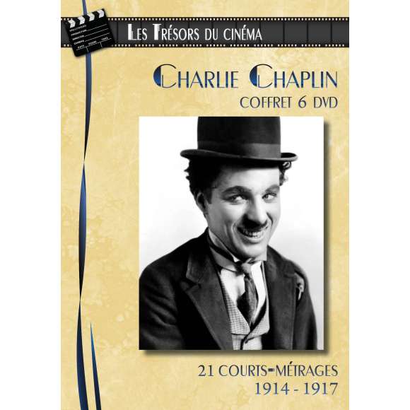 DVD - Film de Charles Chaplin, Joseph Maddern, Henry Lehrman, Mabel Normand en DVD Charlie Chaplin - Coffret 6 DVD - 21...