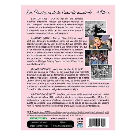 DVD - Film de George Marshall, Stanley Donen, H.C. Potter, Richard Whorf  en DVD Classiques de la Comédie musicale (Les)...