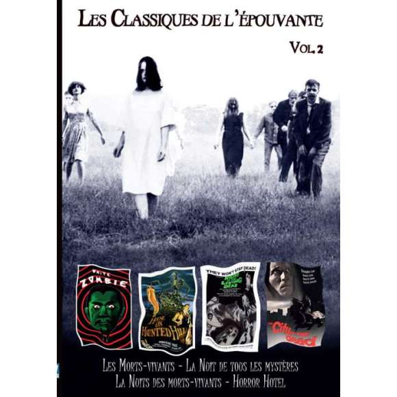 DVD - Film de Victor Halperin, William Castle, John Llewellyn Moxey, George A. Romero  en DVD Classiques de l'épouvante...