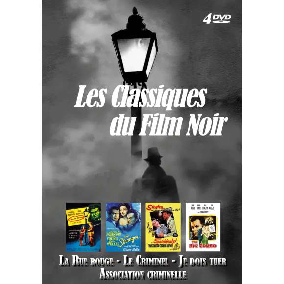 DVD - Film de Fritz Lang, Orson Welles, Lewis Allen, Joseph H. Lewis en DVD Classiques du Film Noir (Les) - La Rue rouge +...