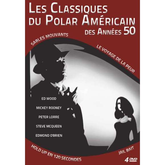 DVD - Film de Charles Guggenheim, Irving Pichel, Ida Lupino, Ed Wood  en DVD Classiques du Polar Américain des années 50...