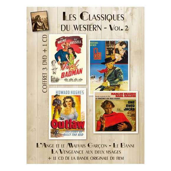 DVD - Film de James Edward Grant,  Howard Hughes, Howard Hawks, Marlon Brando  en DVD Classiques du western (Les) - Vol. 2...