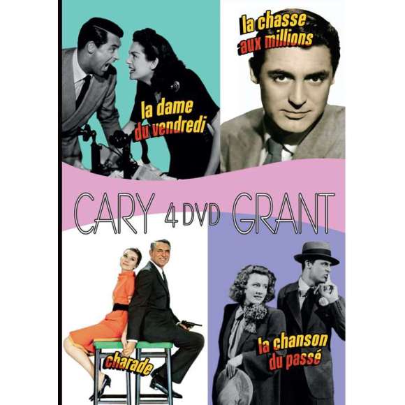DVD - Film de Alfred Zeisler, Howard Hawks, George Stevens, Stanley Donen en DVD Coffret Cary Grant - La Chasse aux...
