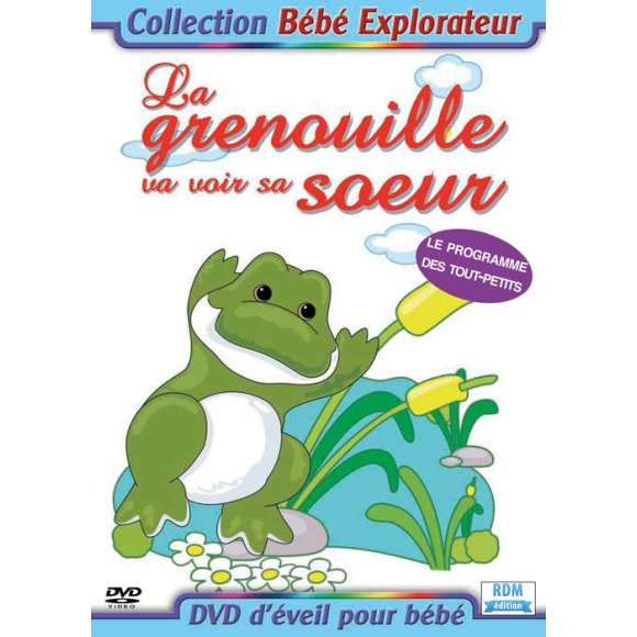 DVD - Film de  en DVD Collection bébé explorateur - La grenouille va voir sa soeur