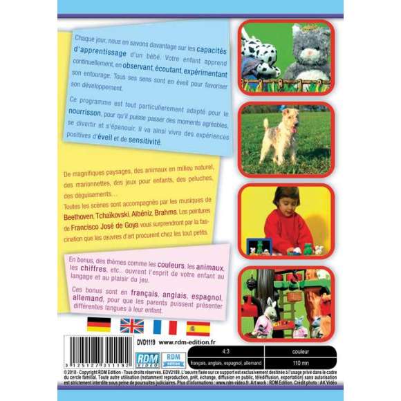 DVD - Film de  en DVD Collection bébé explorateur - Le chat joue avec ses amis