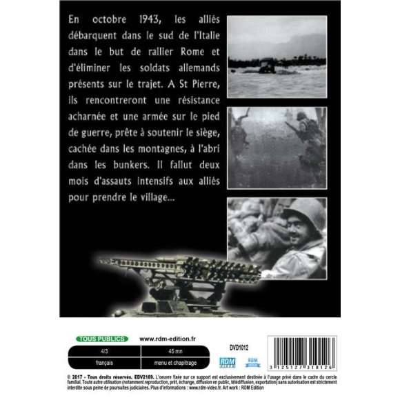 DVD - Film de  en DVD Collection images d'archives militaires - La reconquête de l'Italie - Octobre 1943 - décembre 1943