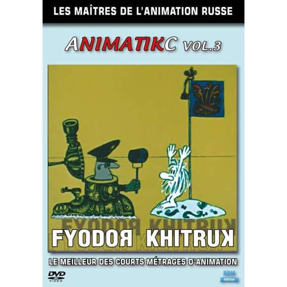 DVD - Film de Fyodor Khitruk en DVD Collection les maîtres de l'animation russe - Animatikc vol 3 - Fyodor Khitruk