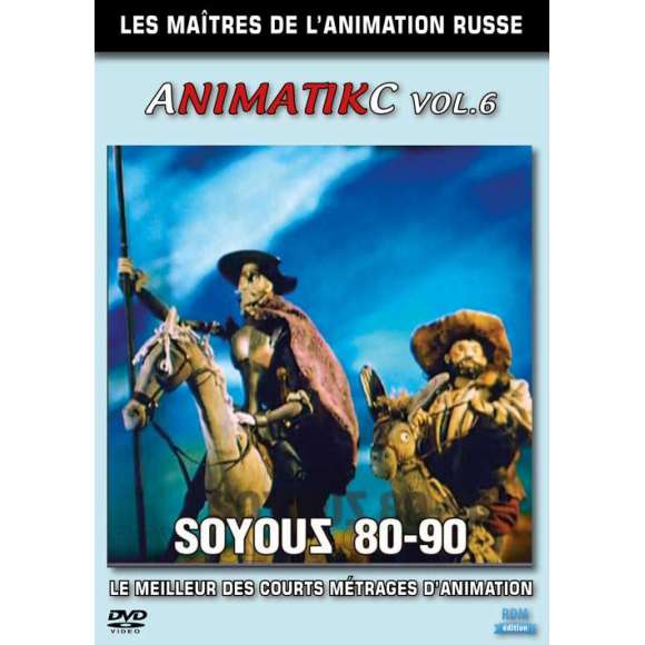 DVD - Film de  en DVD Collection les maîtres de l'animation russe - Animatikc vol 6 - Soyouz 80-90