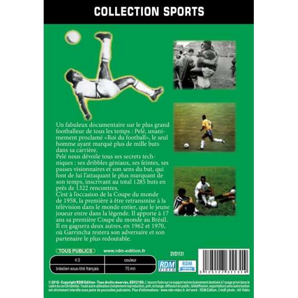 DVD - Film de L. C. Barreto en DVD Collection sports - Ça c'est Pelé