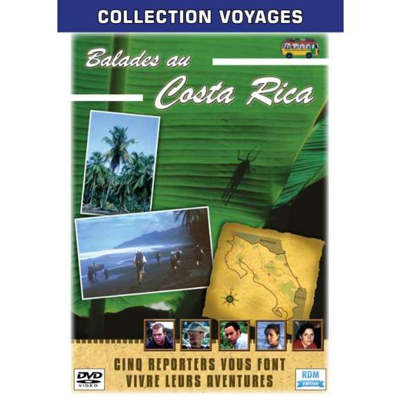 DVD - Film de  en DVD Collection voyages - Balades au Costa Rica