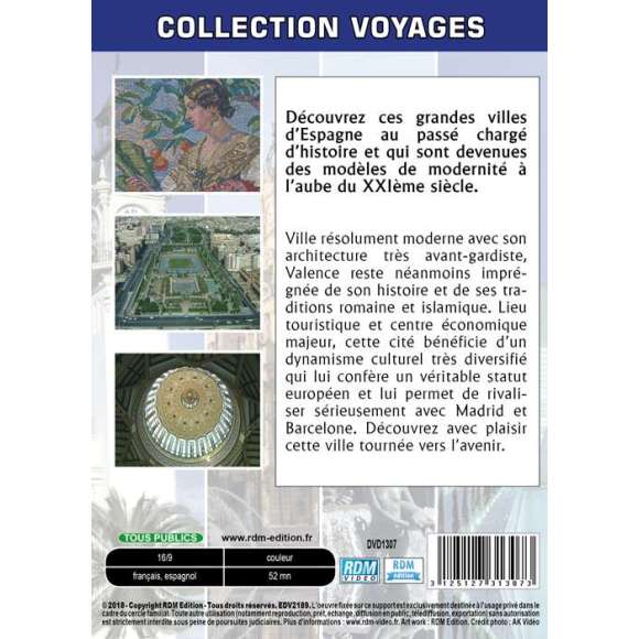 DVD - Film de  en DVD Collection voyages - Valence