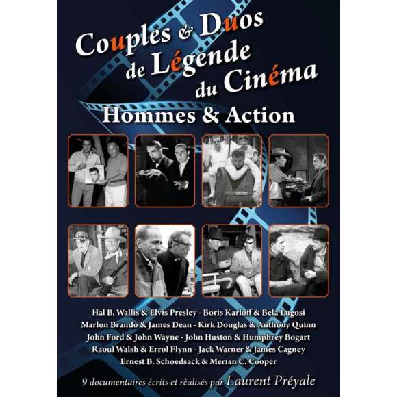 DVD - Film de Laurent Préyale en DVD Couples & Duos de Légende du Cinéma - Hommes & Action