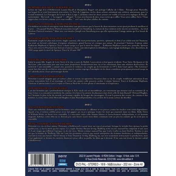 DVD - Film de Laurent Préyale en DVD Couples & Duos de Légende du Cinéma - Stars & Glamour