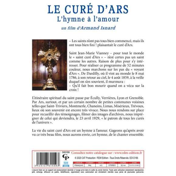 DVD - Film de Armand Isnard en DVD Curé d'Ars (Le) - L'hymne à l'amour