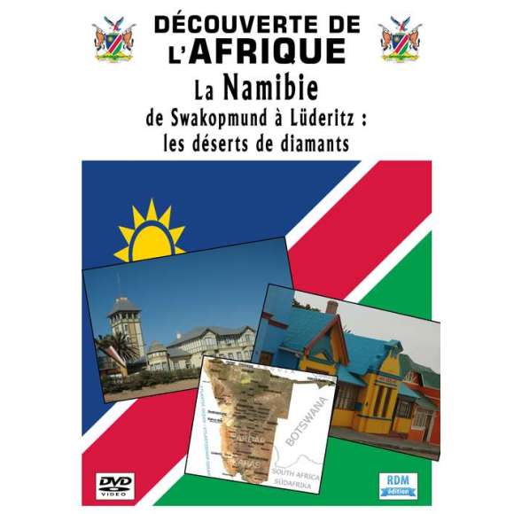 DVD - Film de Georges Courrèges en DVD Découverte de l'Afrique - La Namibie - De Swakopmund à Lüderitz, les déserts...