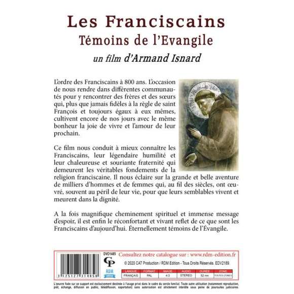 DVD - Film de Armand Isnard en DVD Franciscains (Les) : Témoins de l'Evangile