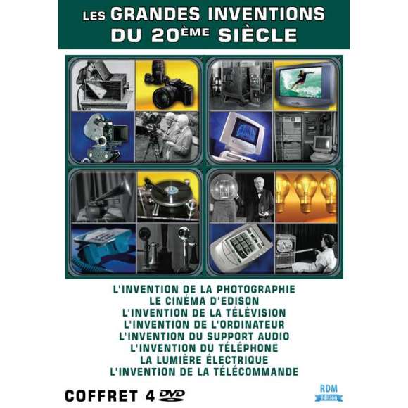 DVD - Film de  en DVD Grandes Inventions (Les) - Volumes 1 à 4