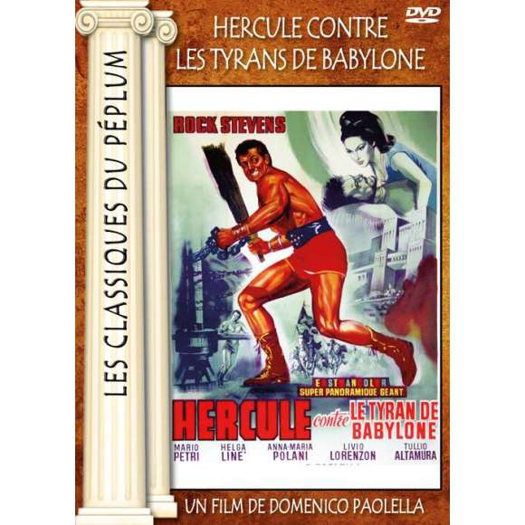 DVD - Film de Domenico Paolella en DVD Hercule contre les tyrans de Babylone - Les Classiques du Péplum