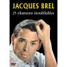 DVD - Film de  en DVD Jacques Brel - 25 chansons inoubliables