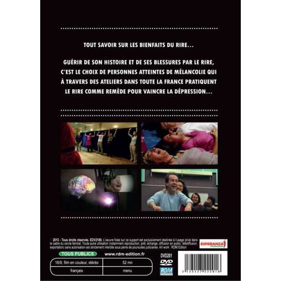 DVD - Film de Alain Vandercoille en DVD Je ris, donc je me soigne