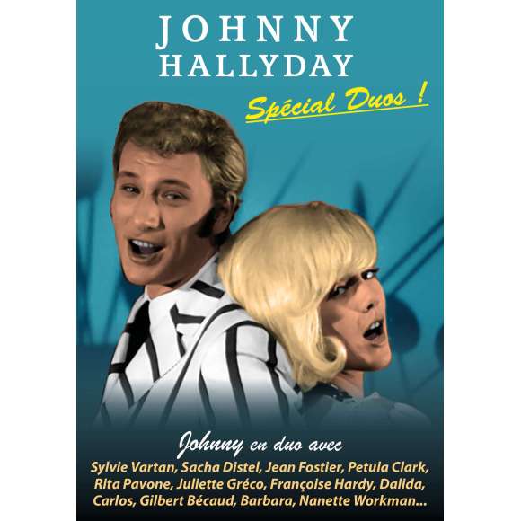 DVD - Film de  en DVD Johnny Hallyday - Spécial duos !