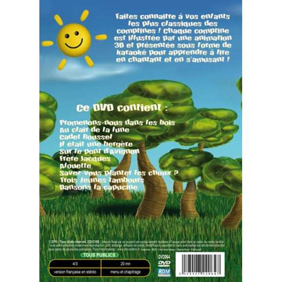 DVD - Film de  en DVD Karaoké des enfants - Volume 1
