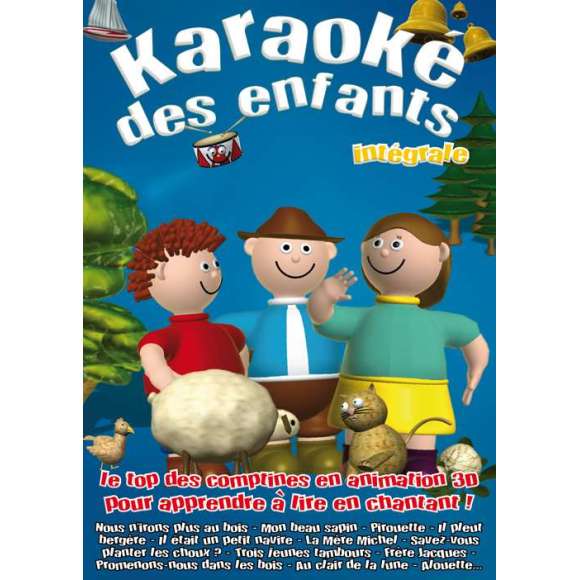 DVD - Film de  en DVD Karaoké des enfants - Intégrale