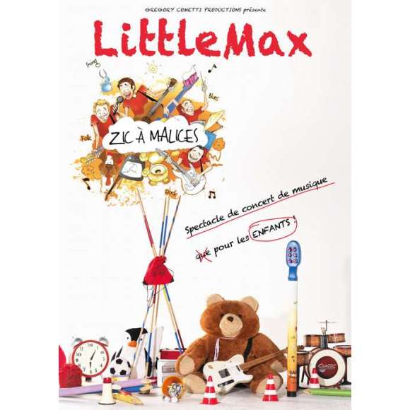 DVD - Film de Christophe Henry en DVD Little Max : Zic à malices - Spectacle de concert de musique pour les enfants !