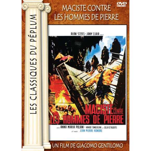 DVD - Film de Giacomo Gentilomo en DVD Maciste contre les hommes de pierre - Les Classiques du Péplum