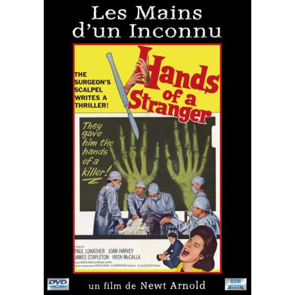 DVD - Film de Newt Arnold en DVD Mains d'un inconnu (Les)