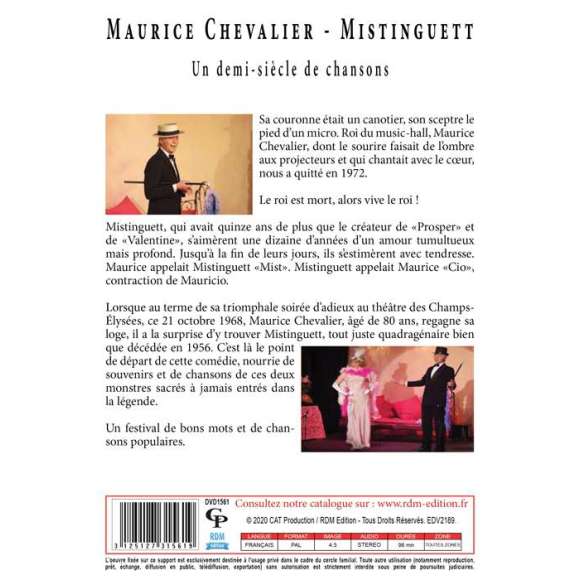DVD - Film de Armand Isnard en DVD Maurice Chevalier - Mistinguett