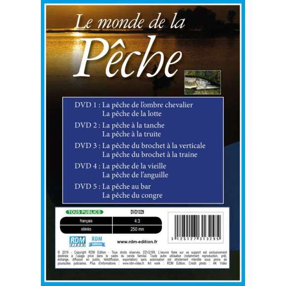 DVD - Film de  en DVD Monde de la pêche (Le)