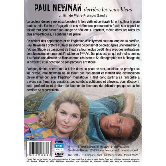 DVD - Film de Pierre-François Gaudry en DVD Paul Newman - Derrière les yeux bleus