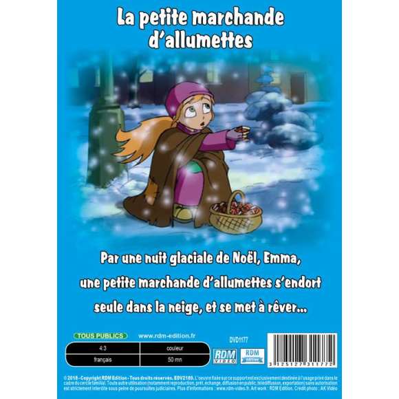 DVD - Film de  en DVD Petite Marchande d'allumettes (La)