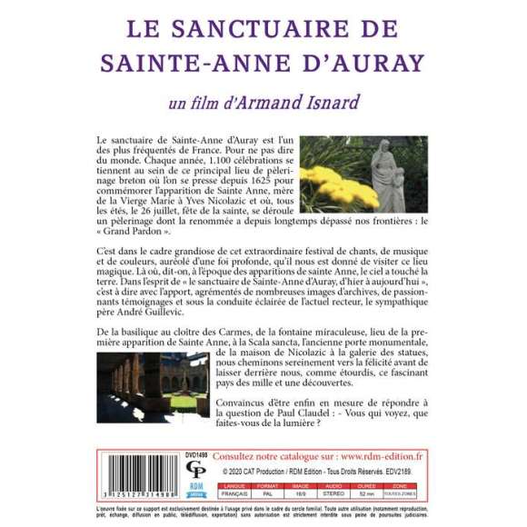 DVD - Film de Armand Isnard en DVD Sanctuaire de Sainte-Anne d'Auray (Le) - Collection "Lieux marials"