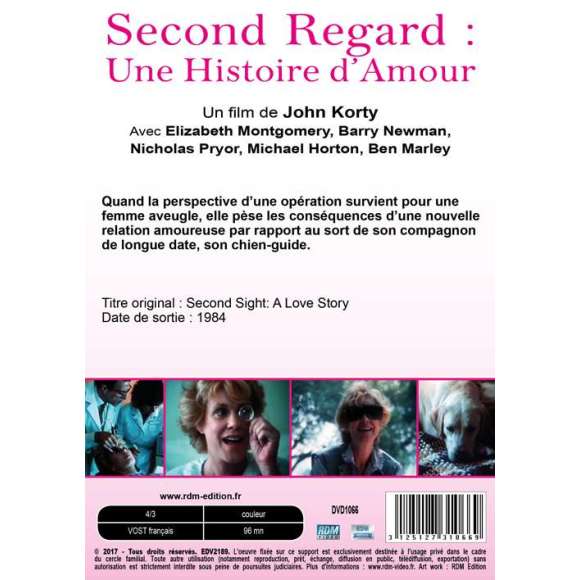 DVD - Film de John Korty en DVD Second regard : une histoire d'amour