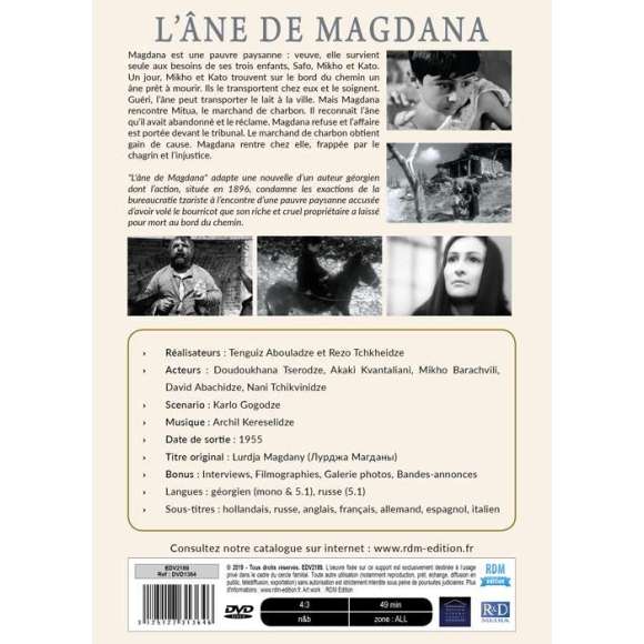 DVD - Film de Tenguiz Abouladze, Rezo Tchkheidze en DVD Trésors du cinéma russe (Les) - L'Ane de Magdana