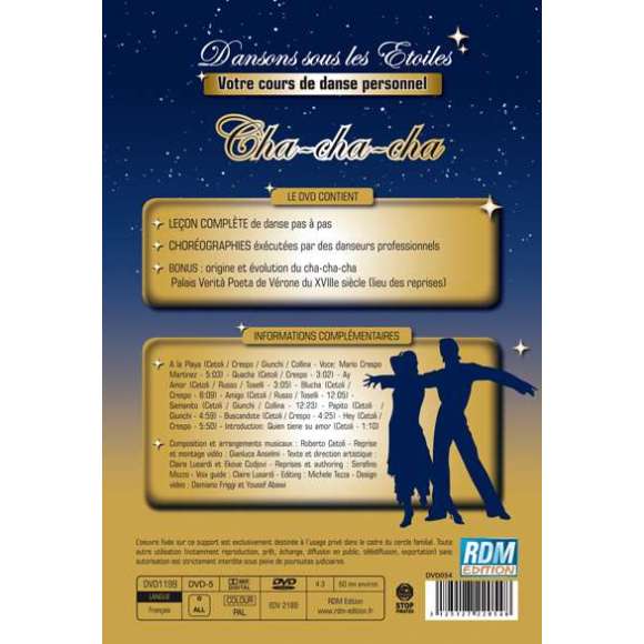 DVD - Film de  en DVD Votre cours de danse personnel - Cha-cha-cha