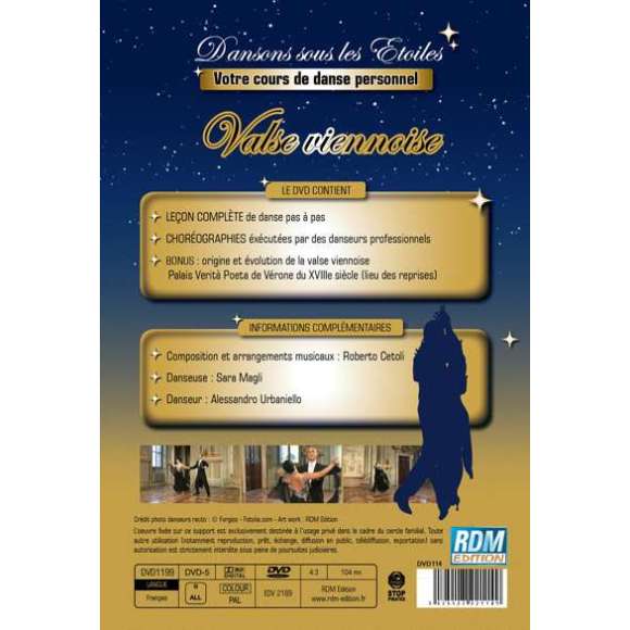 DVD - Film de  en DVD Votre cours de danse personnel - Valse viennoise