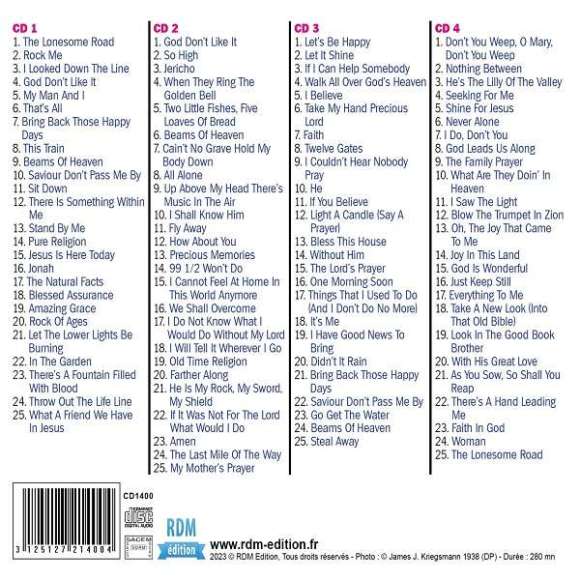 Tharpe, Sister Rosetta, 100 songs of the Godmother of rock and roll, Variétés internationales, Blues, Gospel & negro...